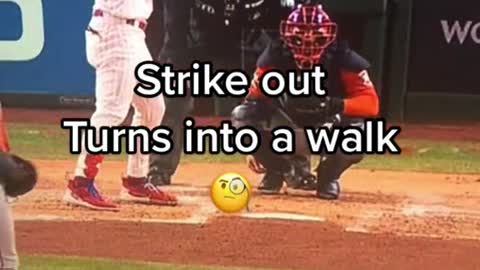 Bryce Harper should’ve struck out instead he took a walk