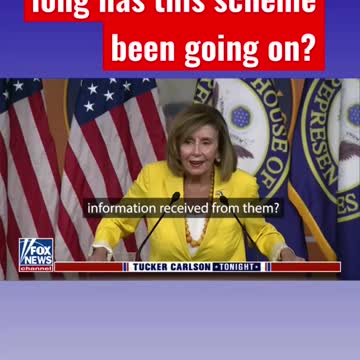 Pelosi being grilled on her insider trading schemes