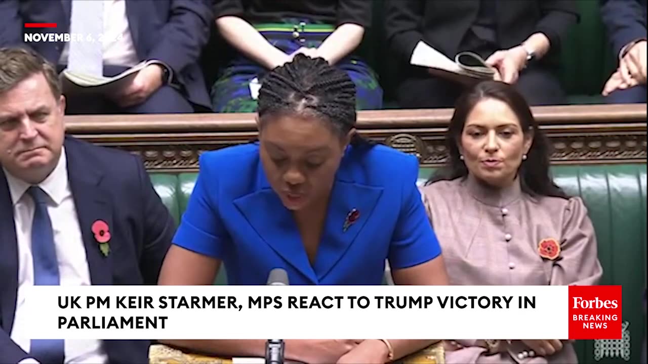 UK PM Keir Starmer, Parliament React To Trump's Victory In 2024 Presidential Election