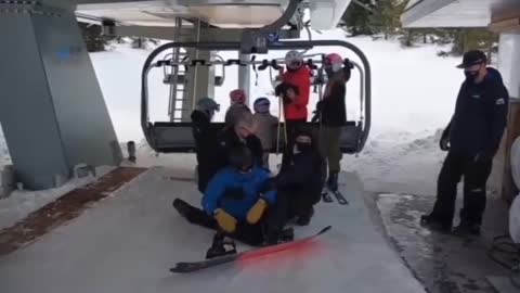 Meanwhile, at the ski slopes