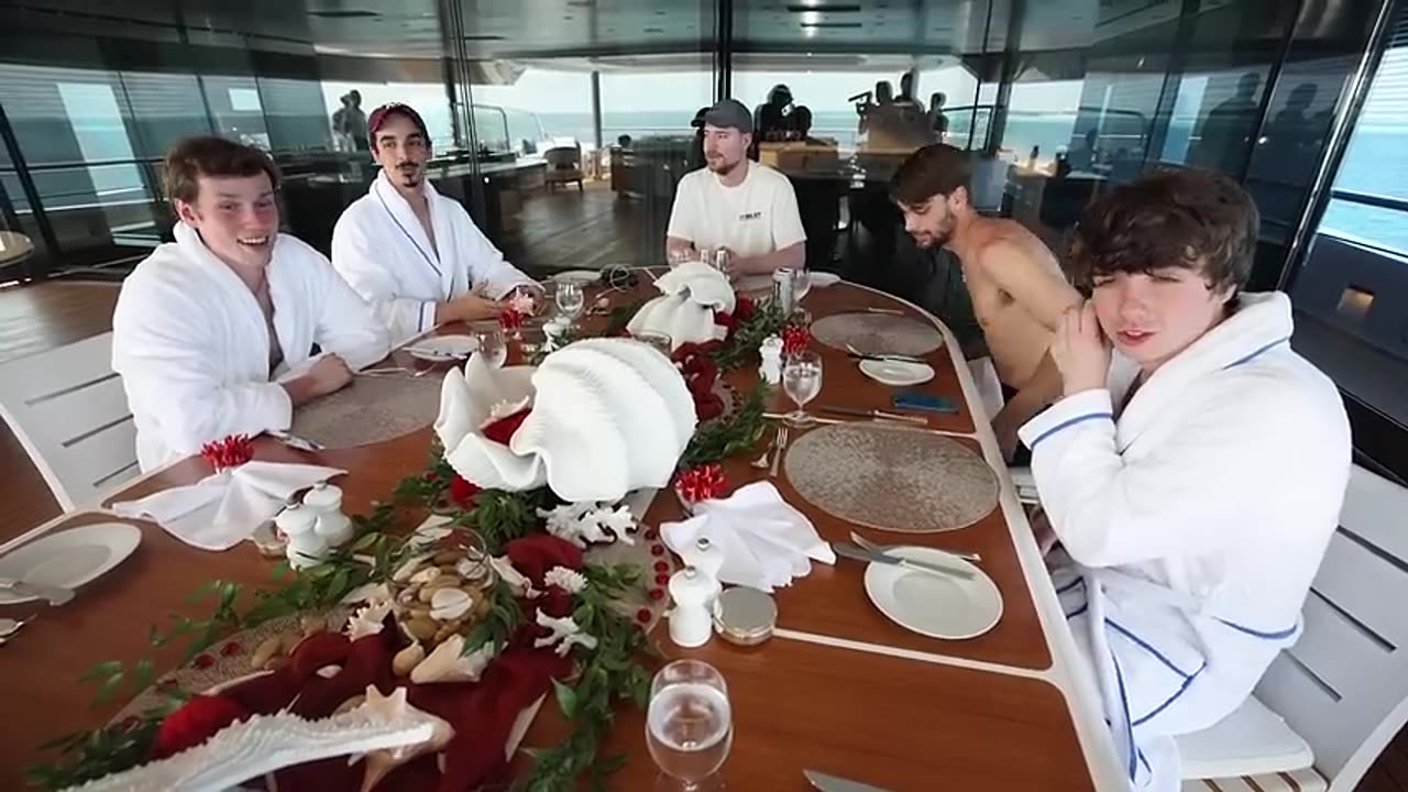 MrBeast and his team buy $1 vs $100,000,000 yacht