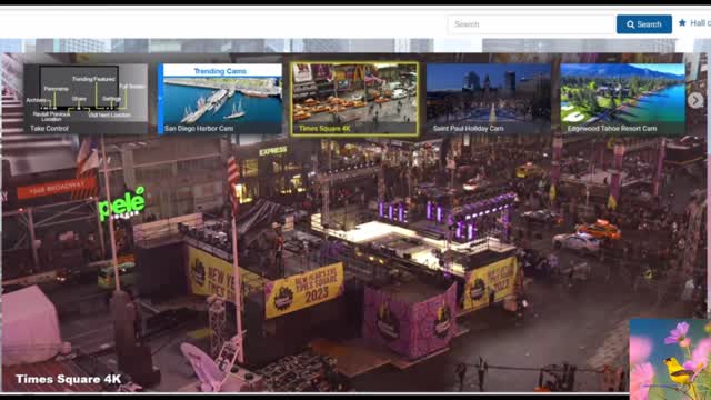New York setting up for New Years