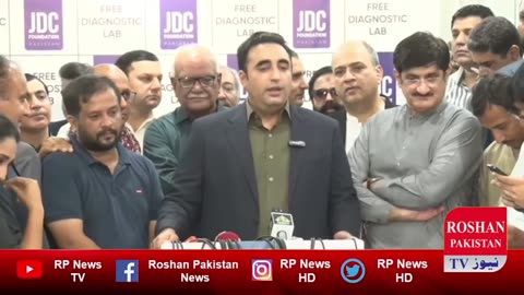 Chairman PPP Bilawal Bhutto Zardari Important Media Talk