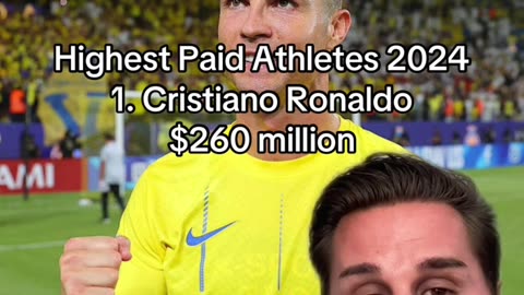 THE RICHEST ATHLETE IN THE WORLD!!!