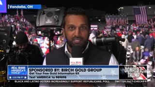 Kash Patel On Why President Trump Chose Ohio As His Last Rally Stop