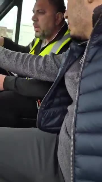 Dublin Two foreigners in an Amazon delivery van caught stealing packages.