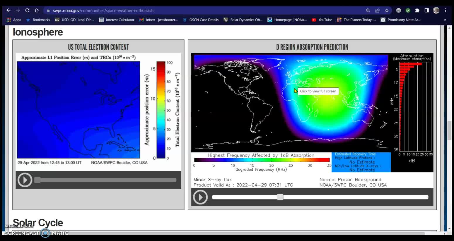 Solar Weather Update 04-29-22