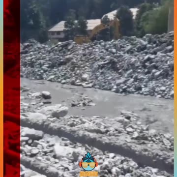 Sudden Burst Of The Merdovine River😱