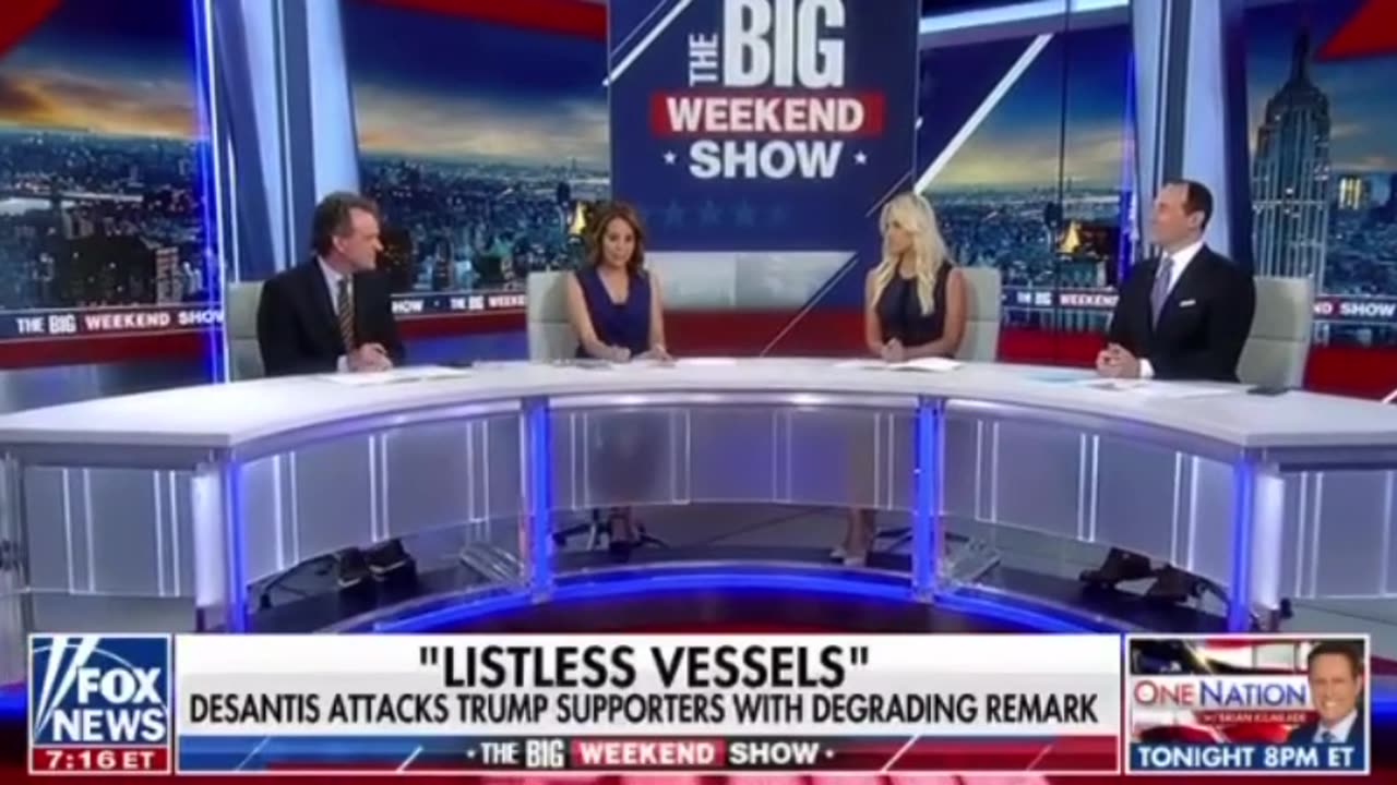 FOX News Piles On Ron DeSantis After His "Listless Vessels" Smear of Trump Supporters