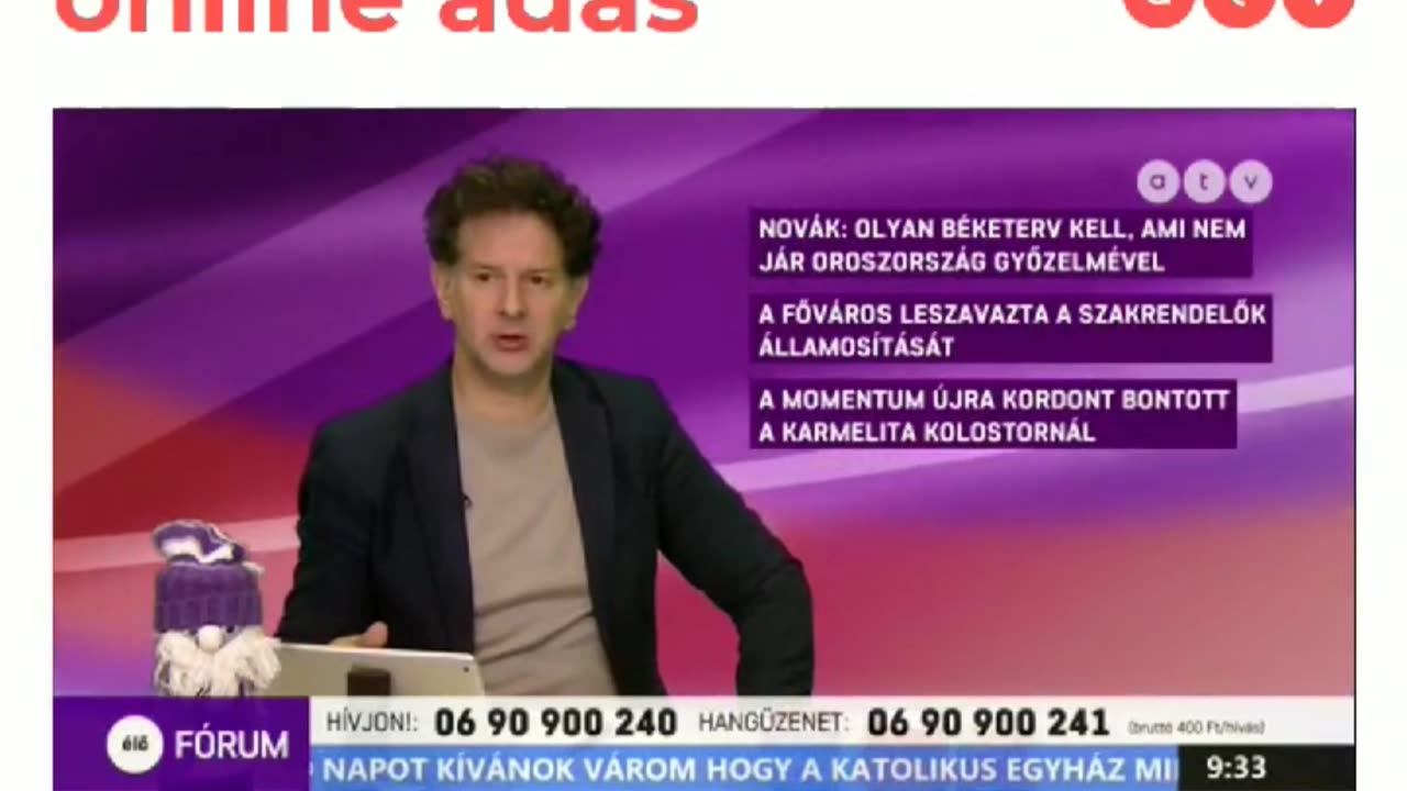 Pfizer mellékhatásokról az ATV-n
