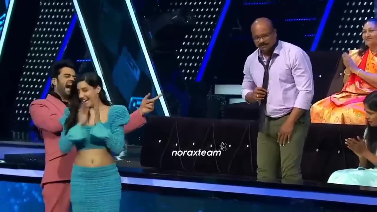 norafatehi india best dancer with somya full dance performance on Dilbar song