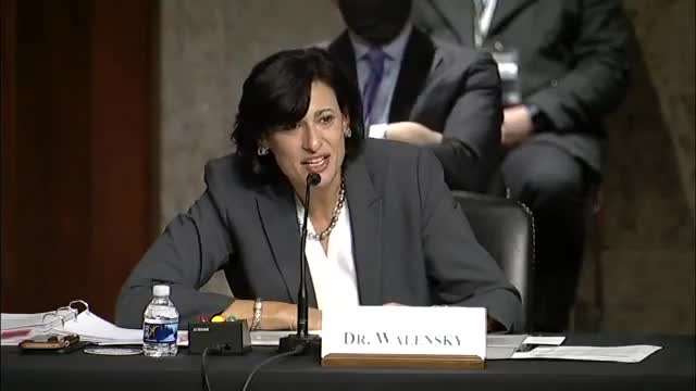 CDC director Walensky won't say how many CDC employees are vaccinated.