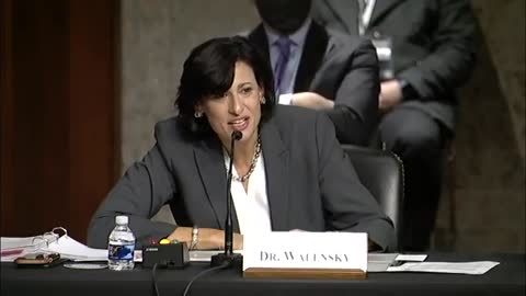CDC director Walensky won't say how many CDC employees are vaccinated.