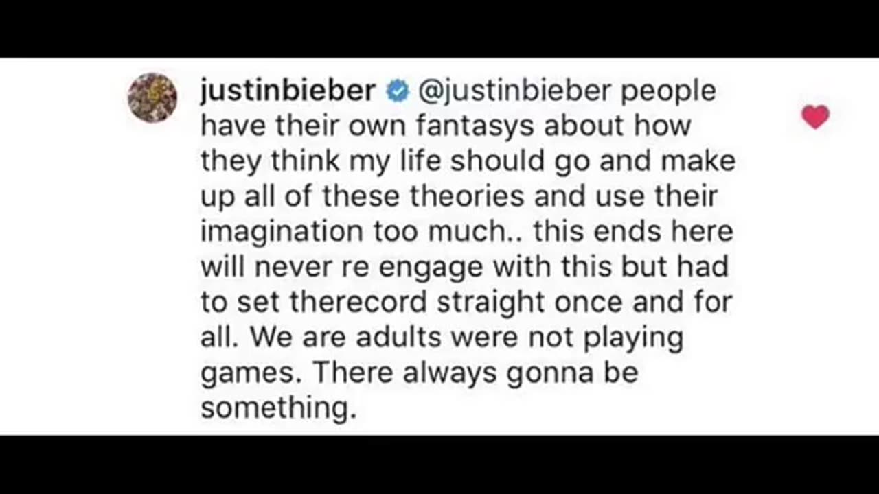 Justins classy response to tiktok haters/feud