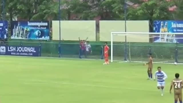 Nutmeg AND the goal