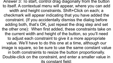 quotWidth equals heightquot constraint in Interface Builder