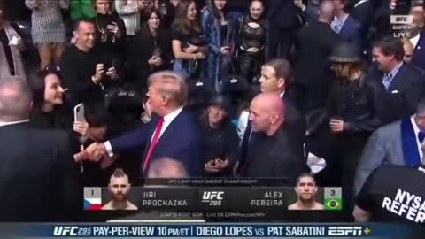 UFC 295 RED PILL GANG PRESIDENT TRUMP