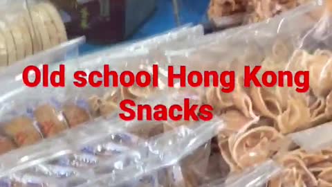 Old school snack in Hong Kong. Pls like share subscribe and comment. Thanks