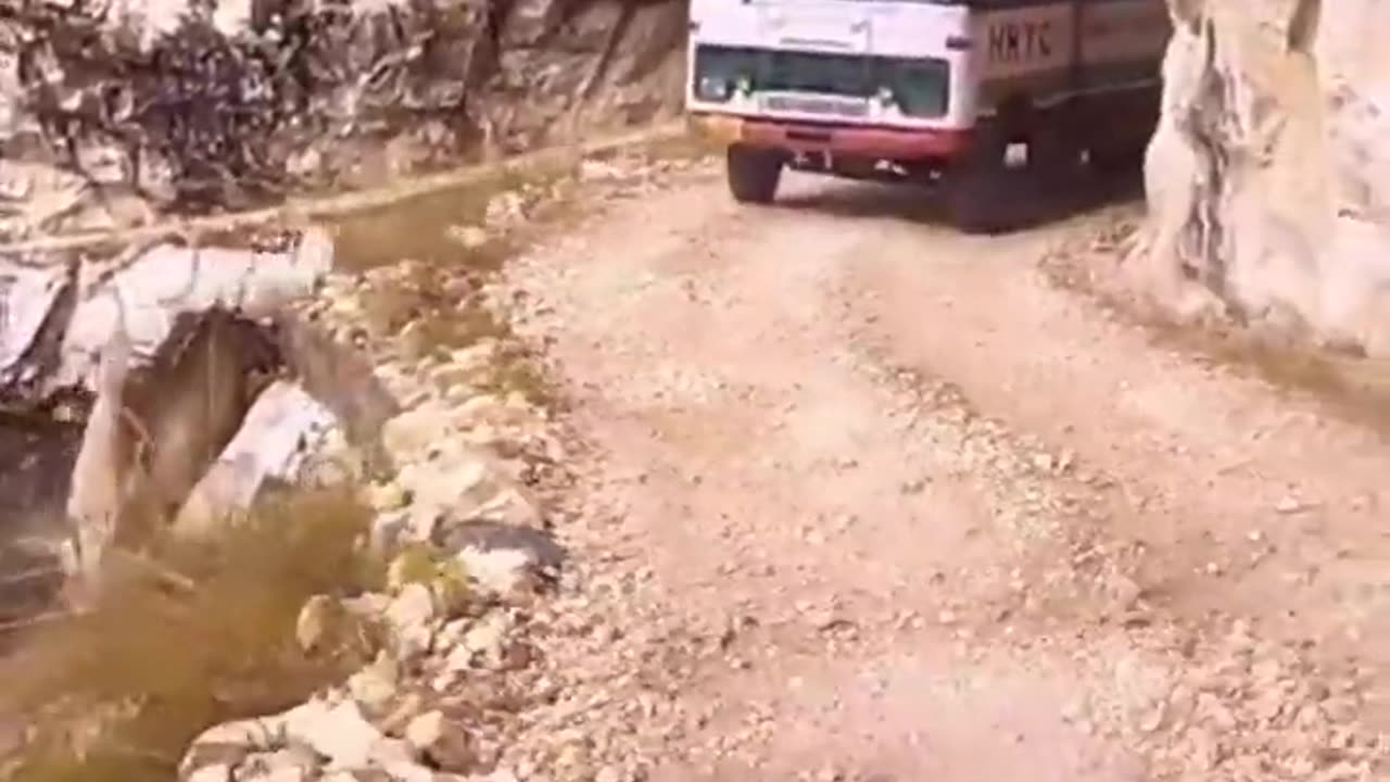 Ladakh's Chisumle-Demchok Road, in india