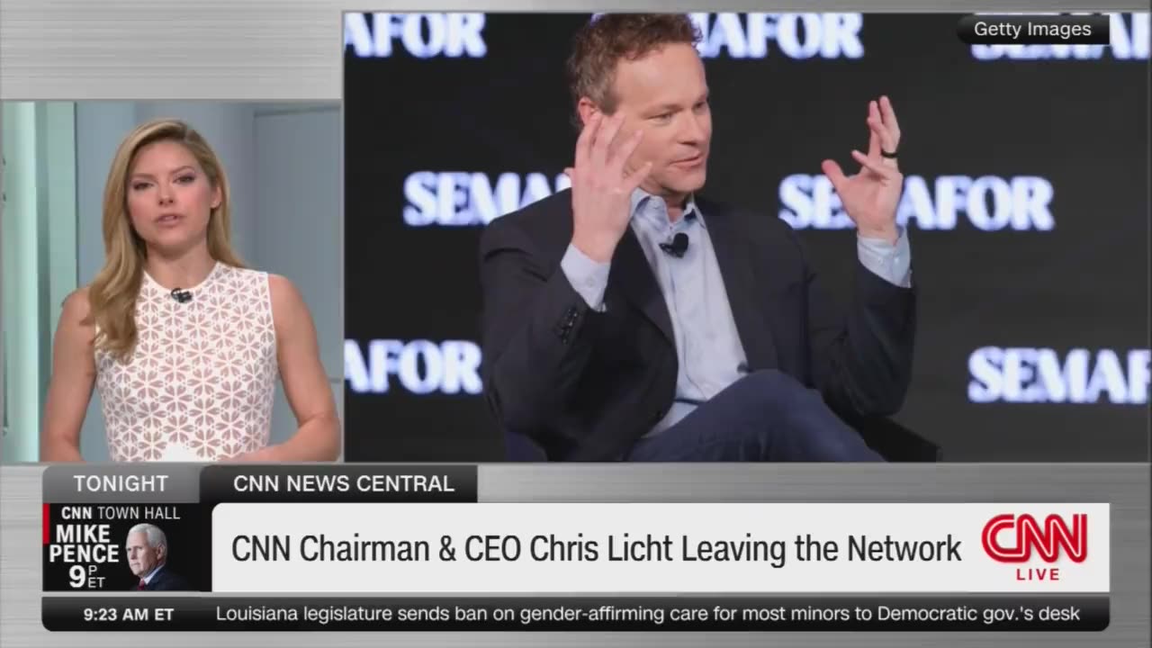 CNN Chairman and CEO Chris Licht is Leaving the Network