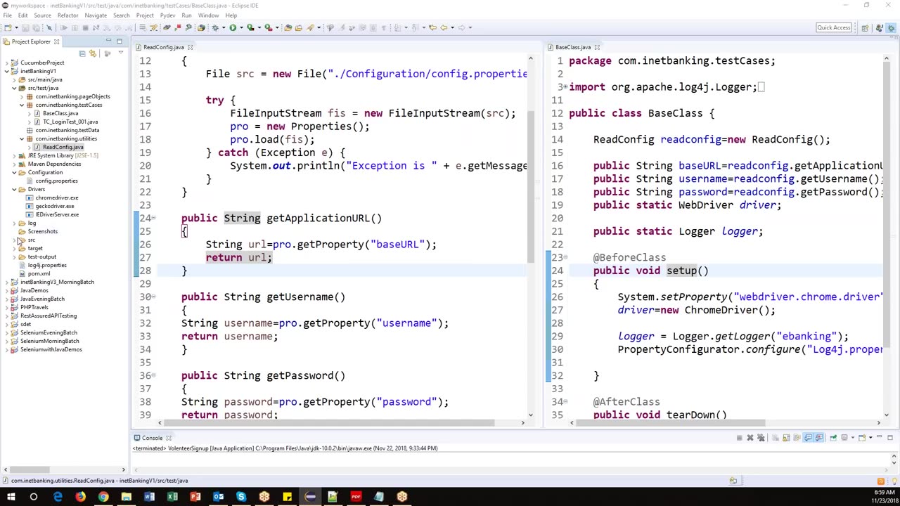 Selenium Hybrid Framework Part-1 _ e-Banking Automation Mini Project