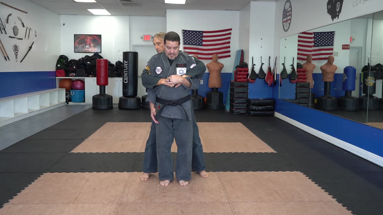 Correcting common errors executing the American Kenpo technique Captured Twigs