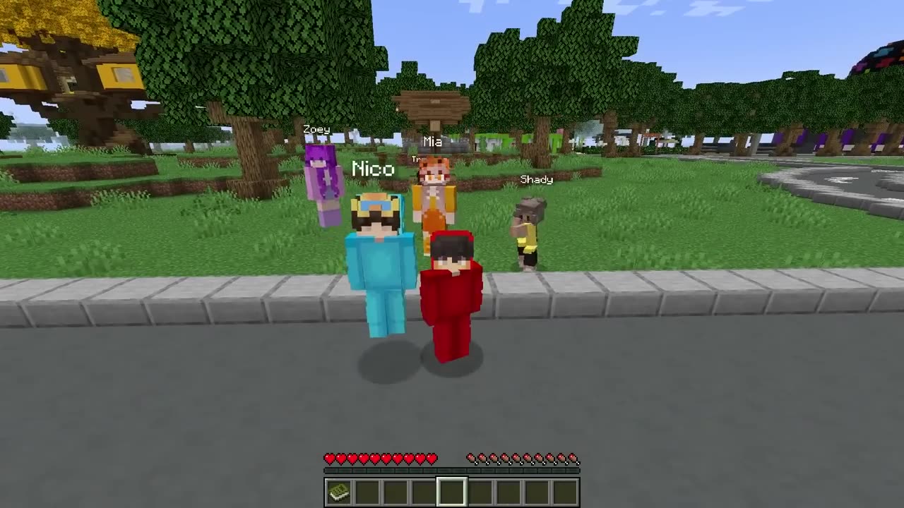 Interactive Minecraft game