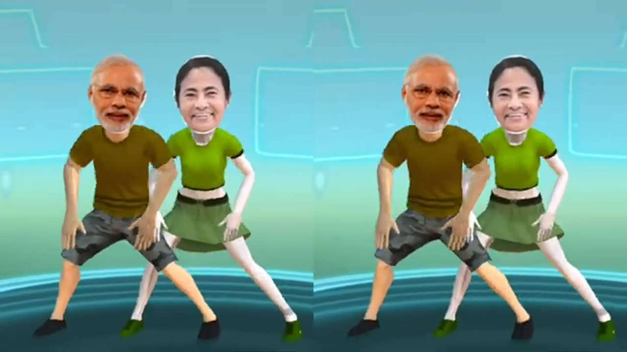 Modi Ji Dance Video | Lollypop lagelu bhojpuri song | funny | Cartoon Video |