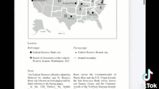 FEDERAL RESERVE AND DISTRICTS