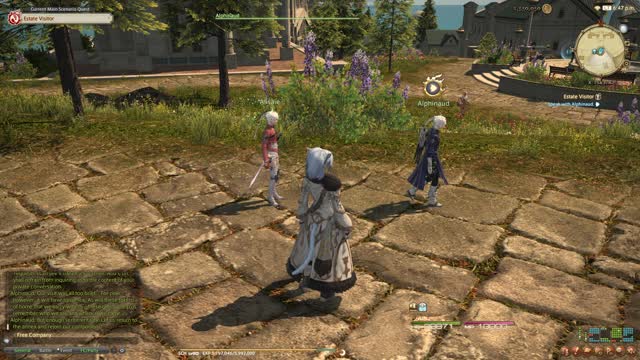 FFXIV Endwalker MSQ 15-Estate Visitor