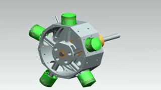 Edwards Radial 5 - simple motion simulation using UG NX