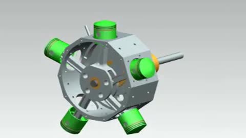 Edwards Radial 5 - simple motion simulation using UG NX