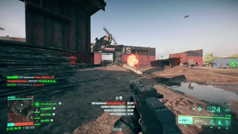 Riding an Army Tank