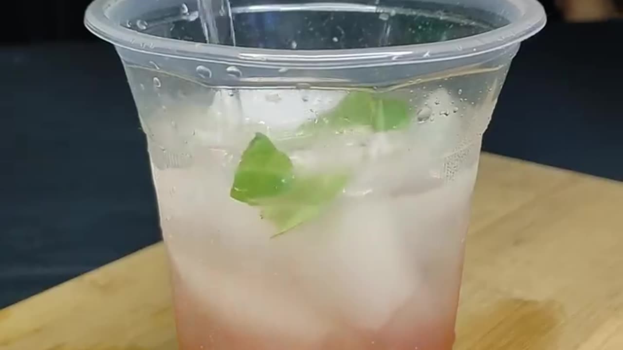 Juztjelly Mojito Drink ASMR #shorts