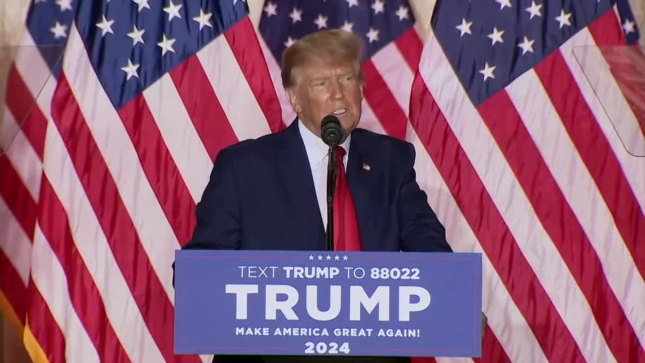 Donald Trump announces