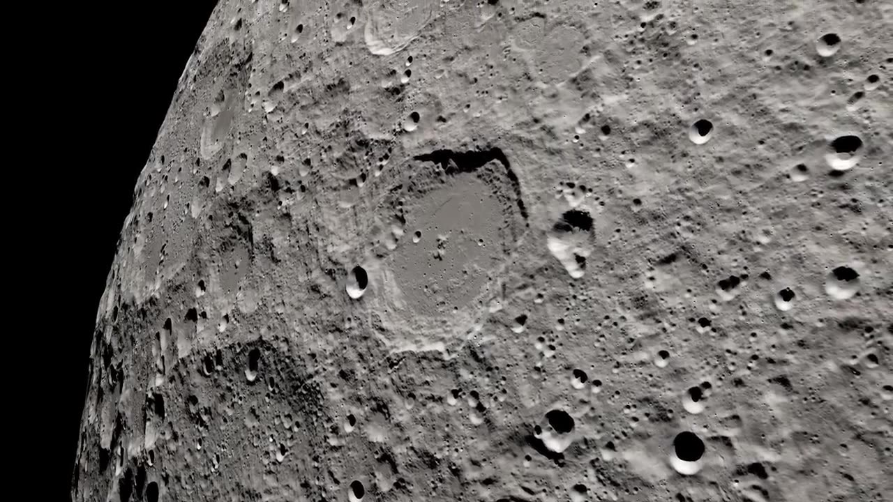 Apollo 13 views of the moon