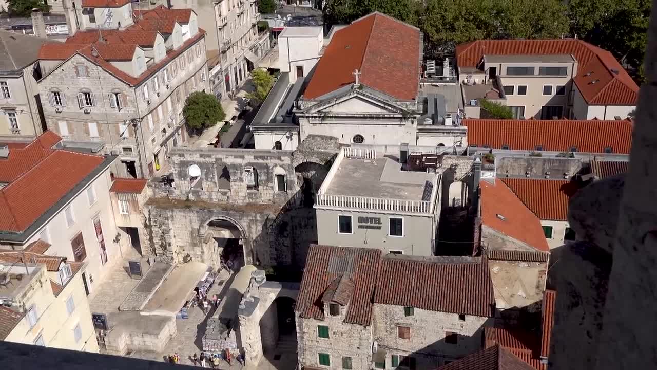 Diocletian Palace, Split, Croatia [Amazing Places 4K]