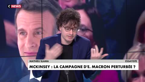 Mathieu Slama sur les cabinets de conseil