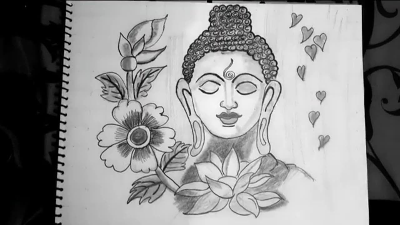 GAUTAM BUDDHA Sketch