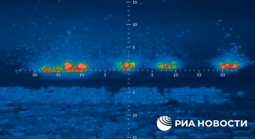 The Russian military destroyed Ukrainian reinforcements in a massive strike.