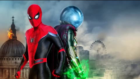 Spideman vs Mysterio Spiderman No Way Home