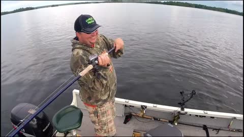 what are the chances that the line snaps and the bait lands in the boat