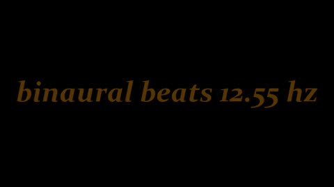 binaural beats 12.55 hz