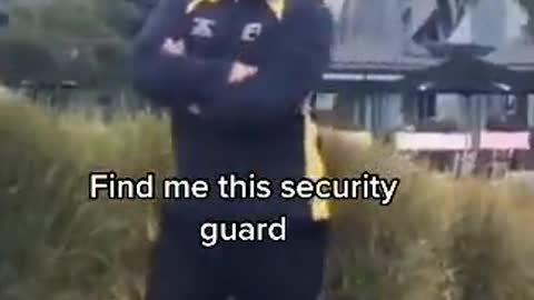 Guy was hella sound #fyp #viral #skate #funny #security