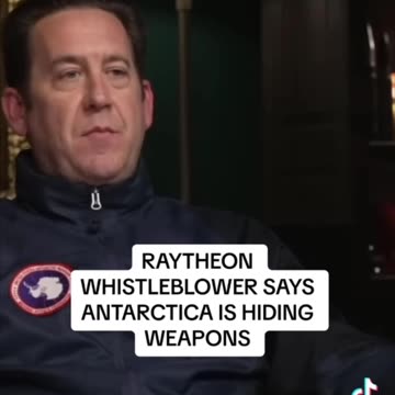 Raytheon whistleblower says Antarctica is hiding weapons
