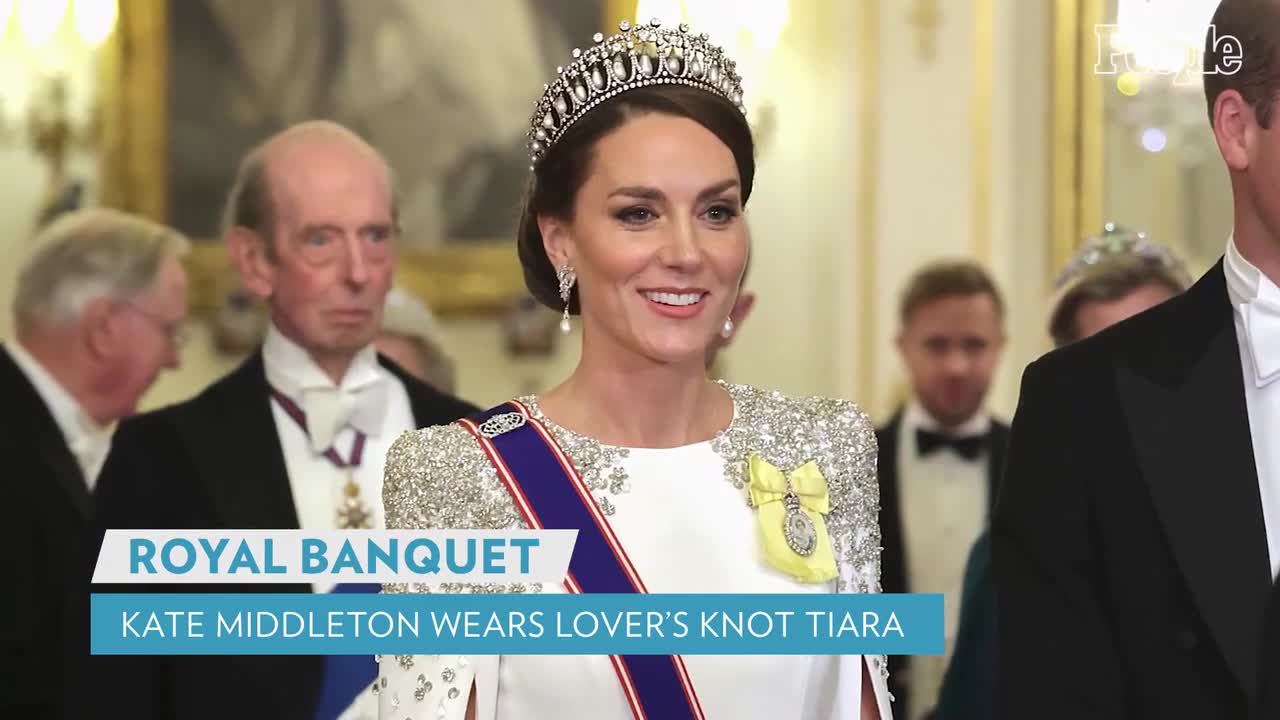 Kate Middleton Wears Her First Tiara in Nearly 3 Years for Buckingham Palace Banquet PEOPLE