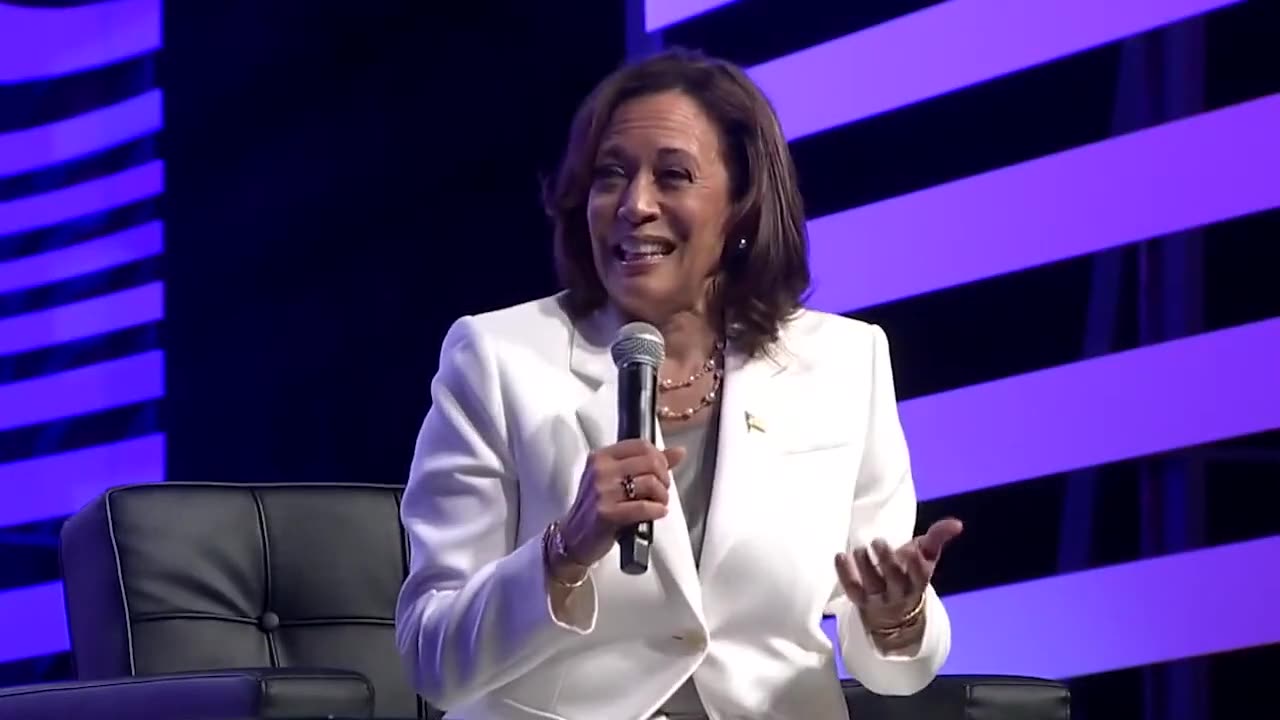 VP Harris Shares Deep Thoughts on Culture, Busts Into Bizarre Laughter