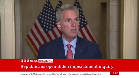 House of Representatives to open presents joe biden impeachment inquiry