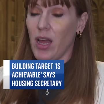 🚨ANGELA RAYNER DEFENDS AMBITIOUS HOUSING PLANS