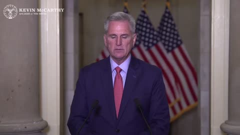 Speaker McCarthy Announces Impeachment Inquiry into President Biden.